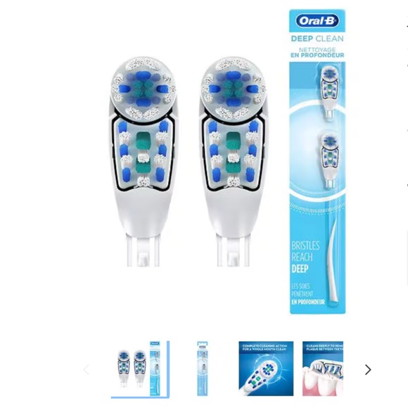 Oral-B Deep Clean Replacement Brush Heads Bundle New - Picture 9 of 9